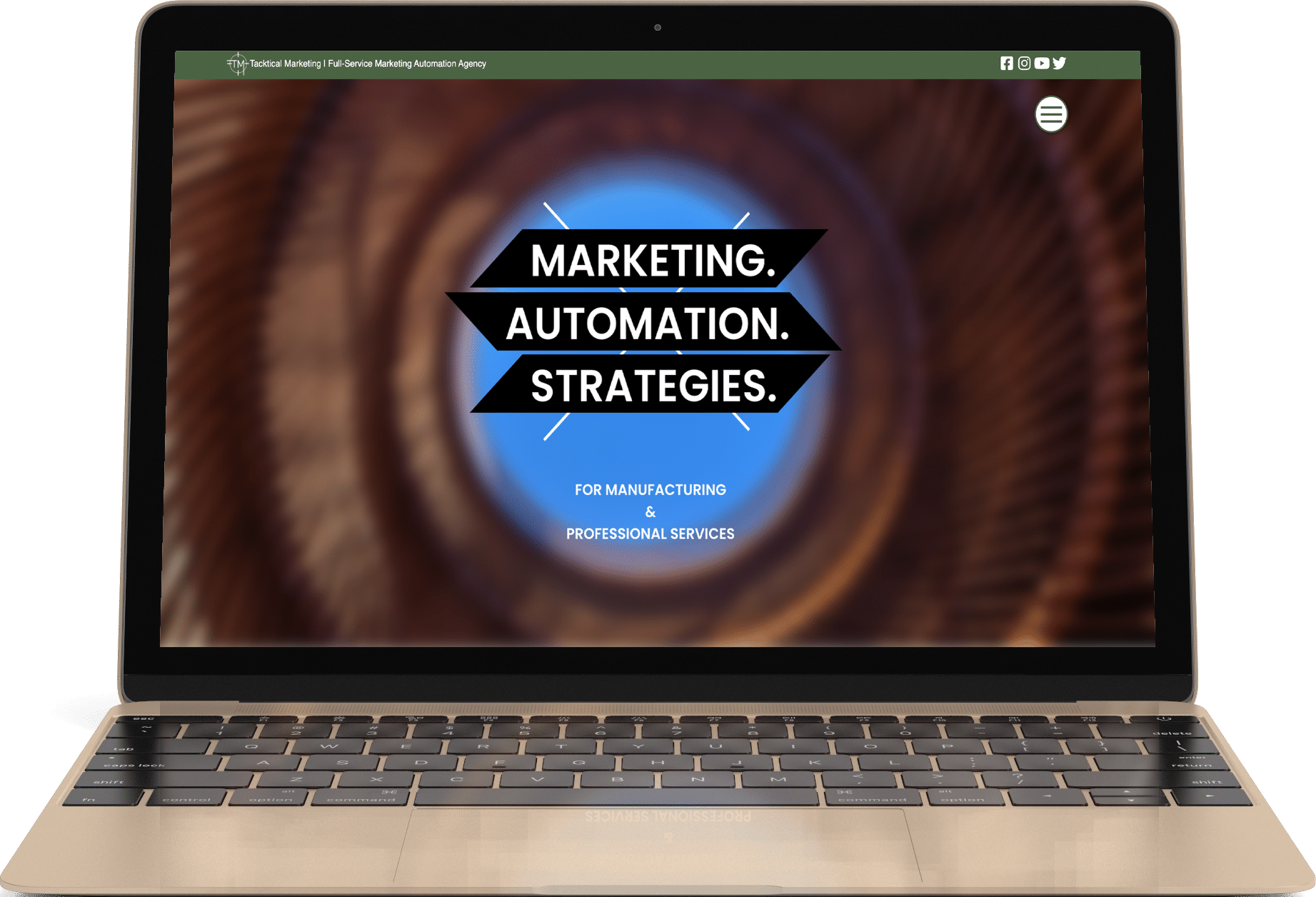 Tacktical Marketing | Full-Service Digital Marketing Agency | Manufacturers & Professional Service Firms | Contact Tacktical Marketing | Background Image